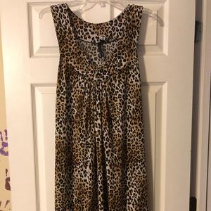 Animal Print Dress